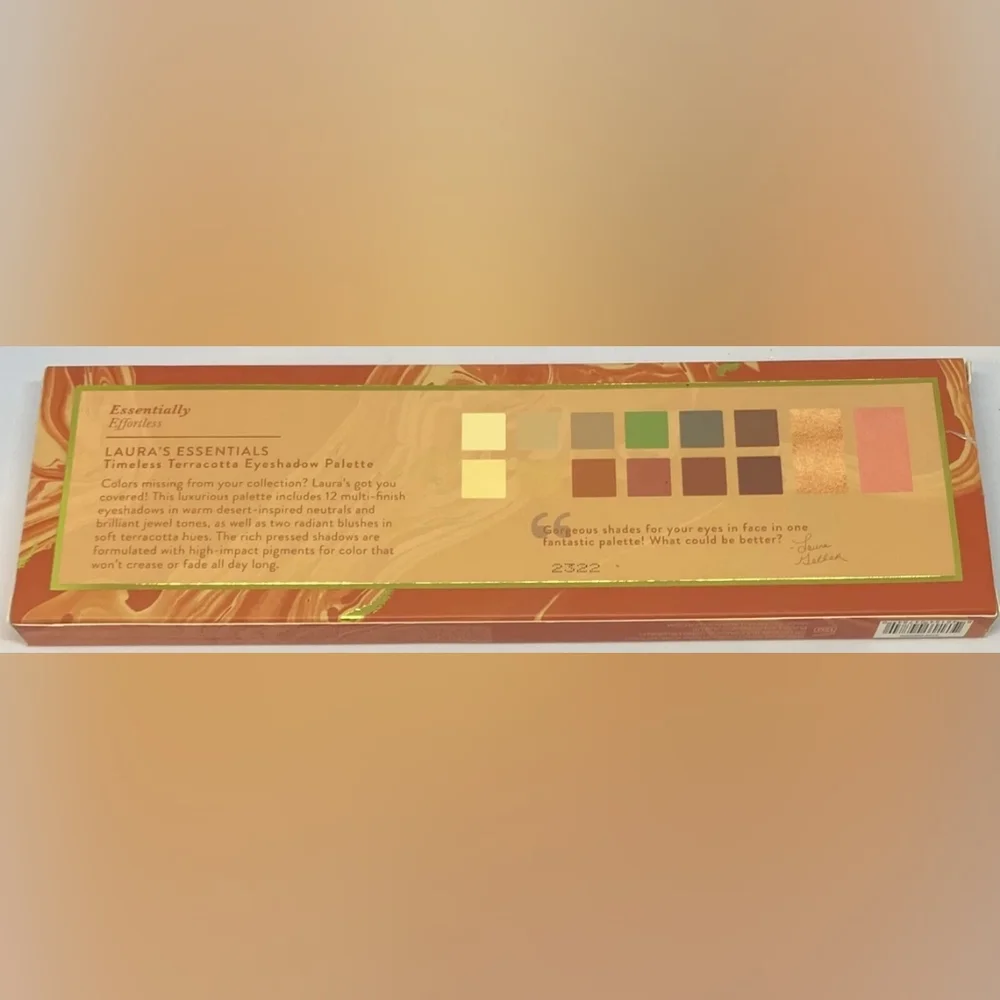 NWT Laura Geller Laura's Essentials Timeless Terracotta Eyeshadow Blush Palette